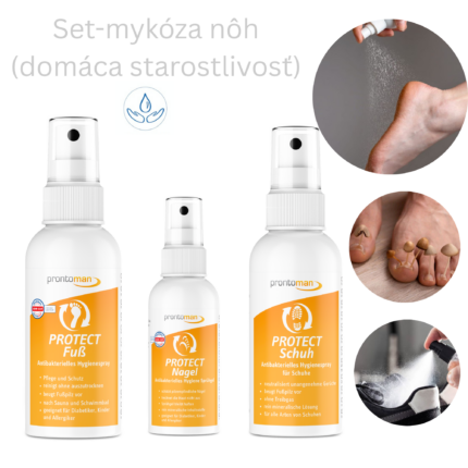 SET – mykóza nohou (kompletní domácí péče)