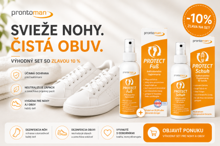 Letní set pro svěží nohy a čistou obuv